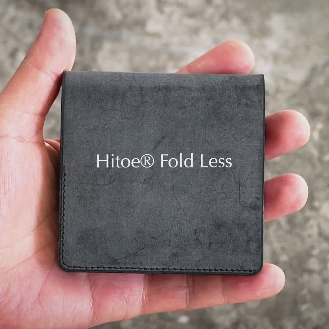 Hitoe Fold Less Foschia Misty Black