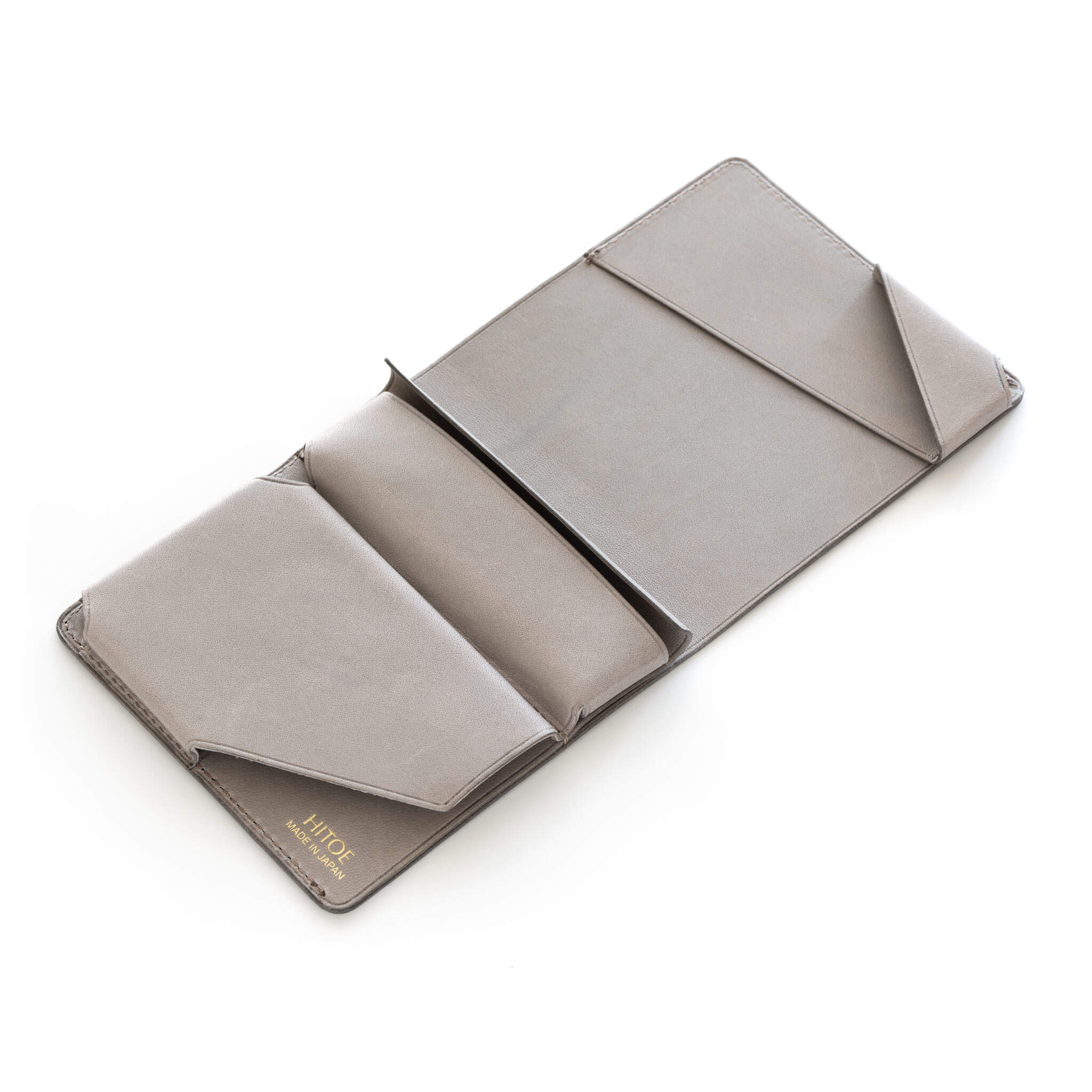 【小さな薄い財布】Hitoe® Fold Aria - Foschia - Ash2